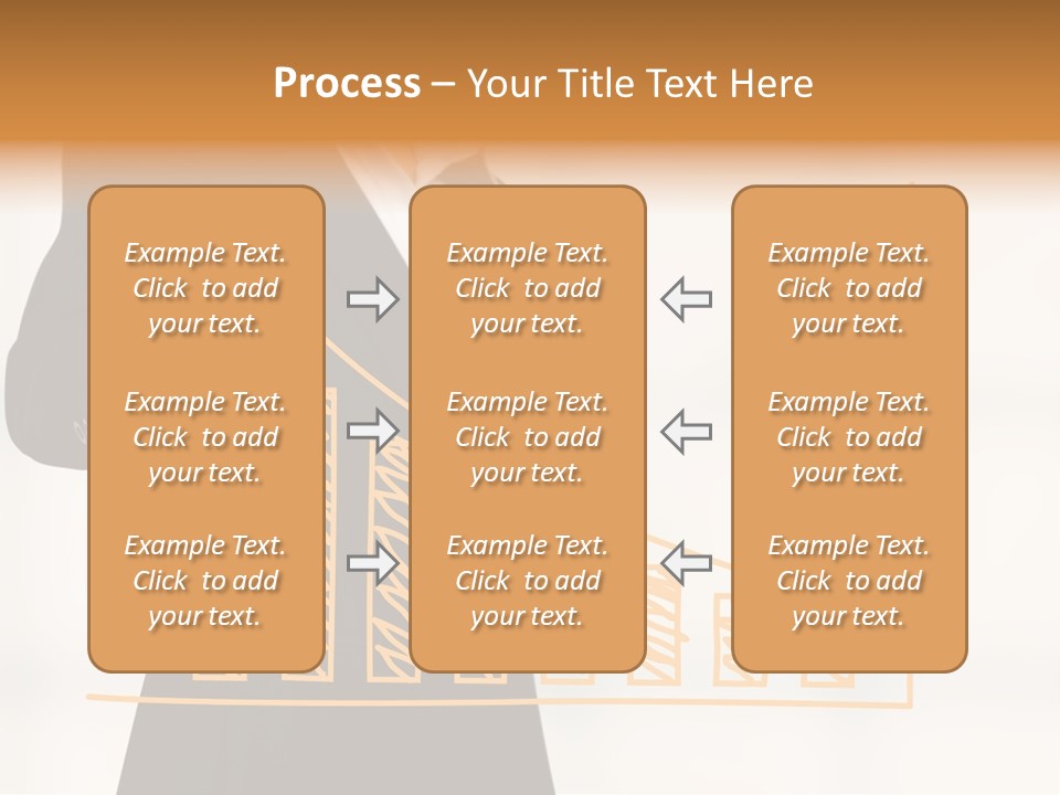 Arrow Statistics Integration PowerPoint Template