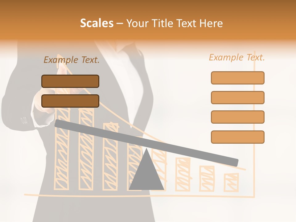 Arrow Statistics Integration PowerPoint Template