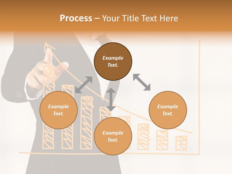 Arrow Statistics Integration PowerPoint Template