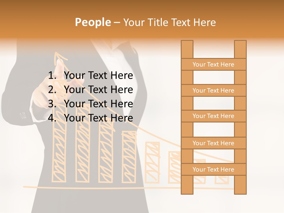 Arrow Statistics Integration PowerPoint Template