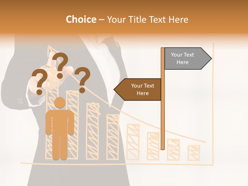 Arrow Statistics Integration PowerPoint Template