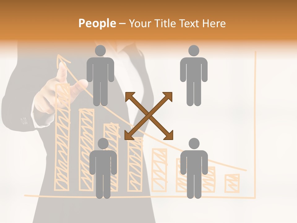 Arrow Statistics Integration PowerPoint Template