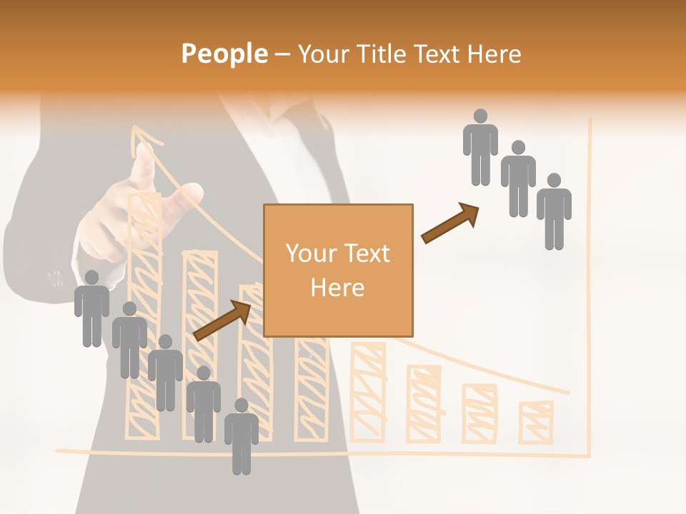 Arrow Statistics Integration PowerPoint Template