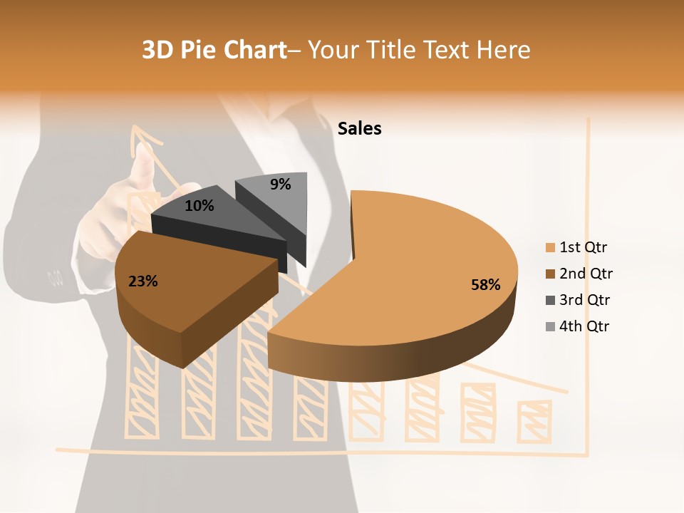 Arrow Statistics Integration PowerPoint Template