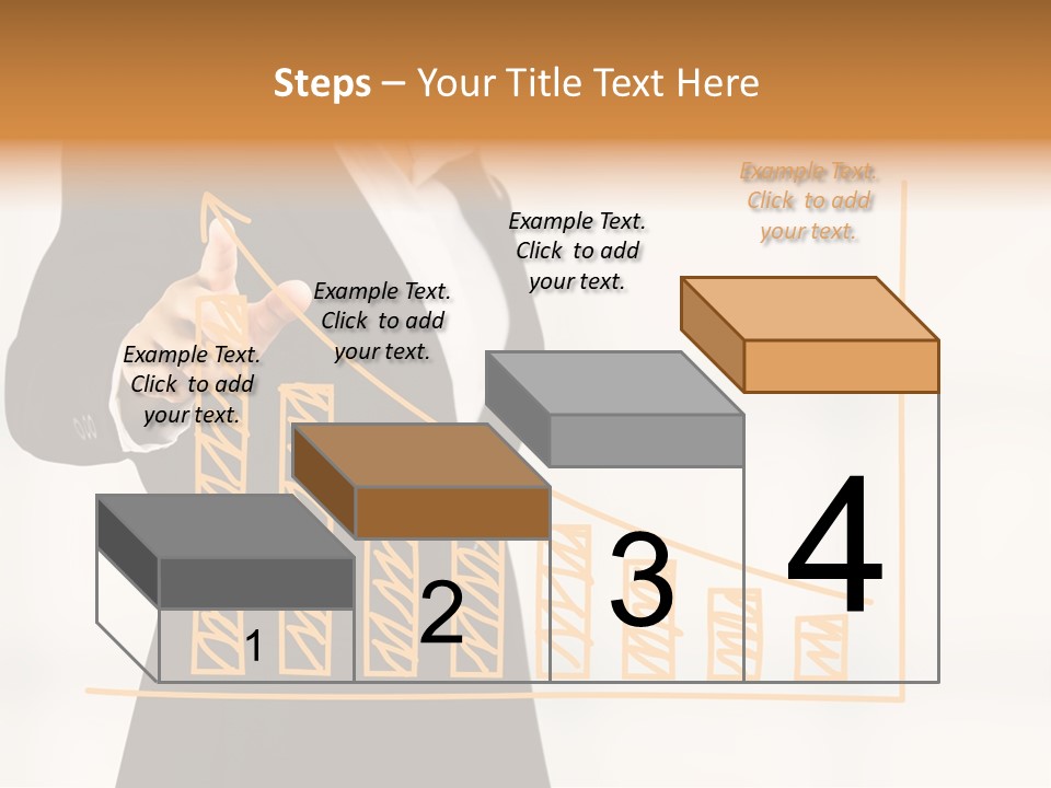 Arrow Statistics Integration PowerPoint Template