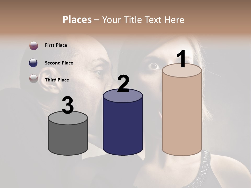 Face Listen Expression PowerPoint Template