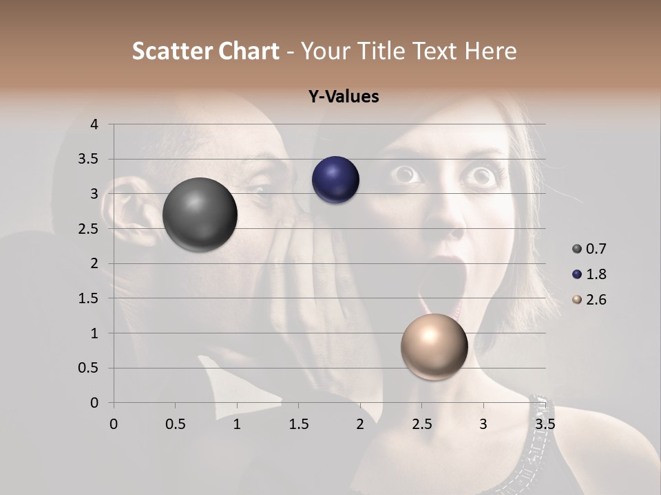 Face Listen Expression PowerPoint Template