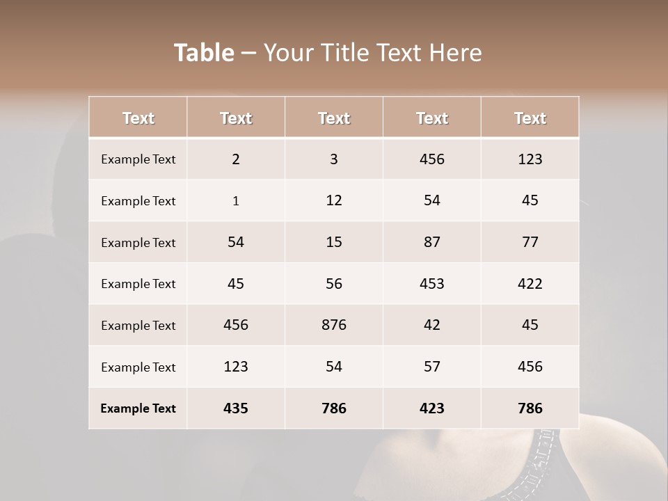 Face Listen Expression PowerPoint Template