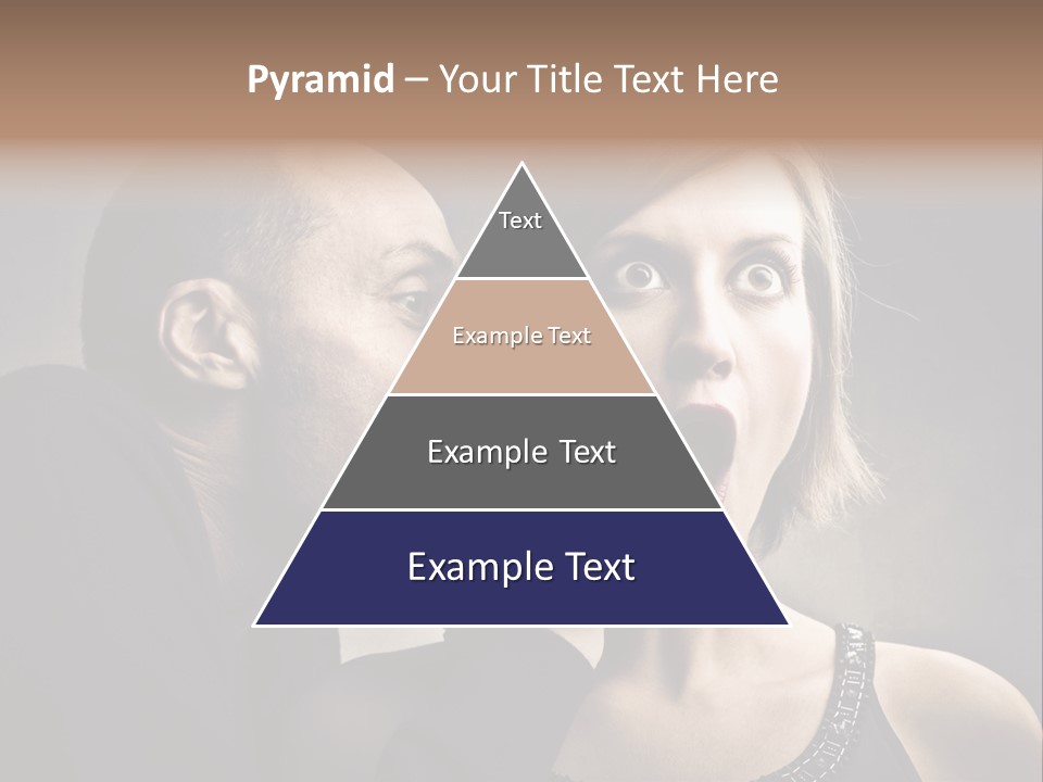 Face Listen Expression PowerPoint Template