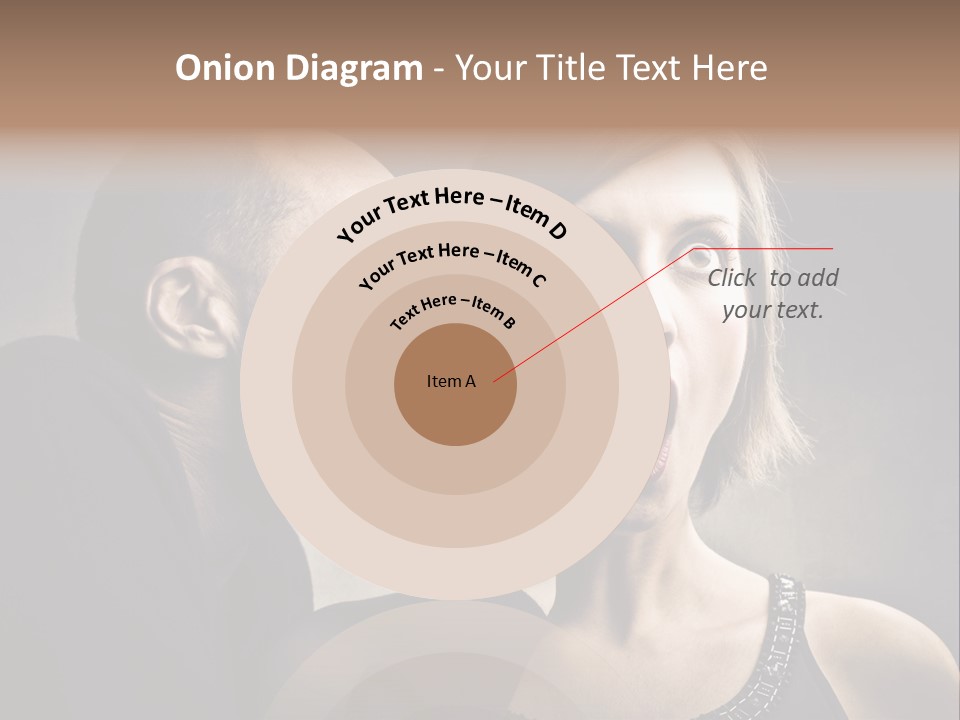 Face Listen Expression PowerPoint Template