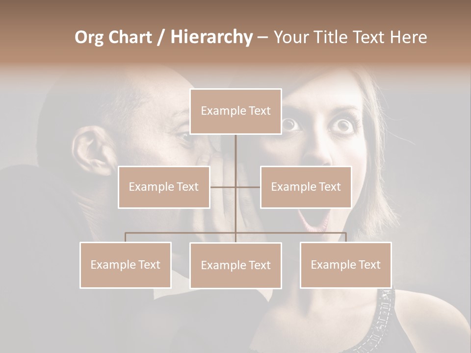 Face Listen Expression PowerPoint Template