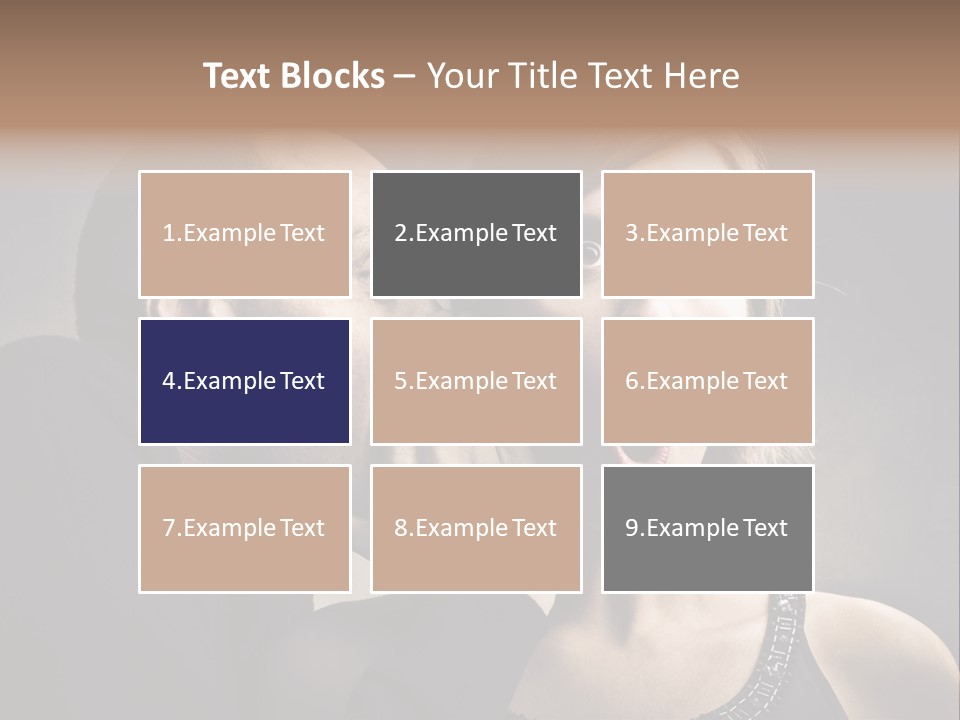 Face Listen Expression PowerPoint Template