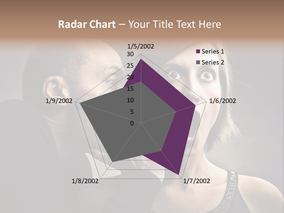 Face Listen Expression PowerPoint Template