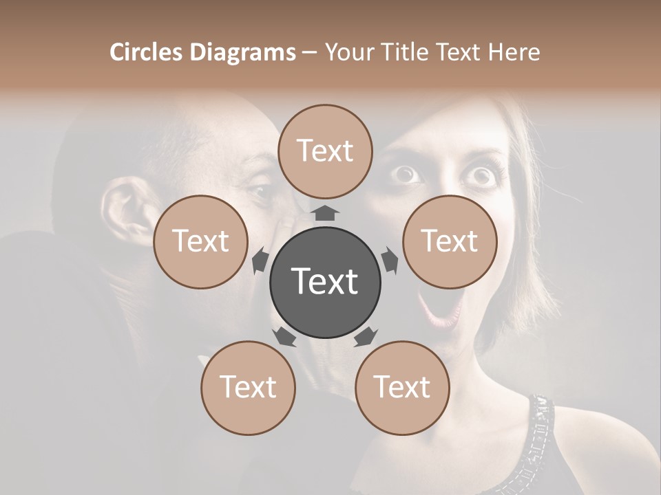 Face Listen Expression PowerPoint Template