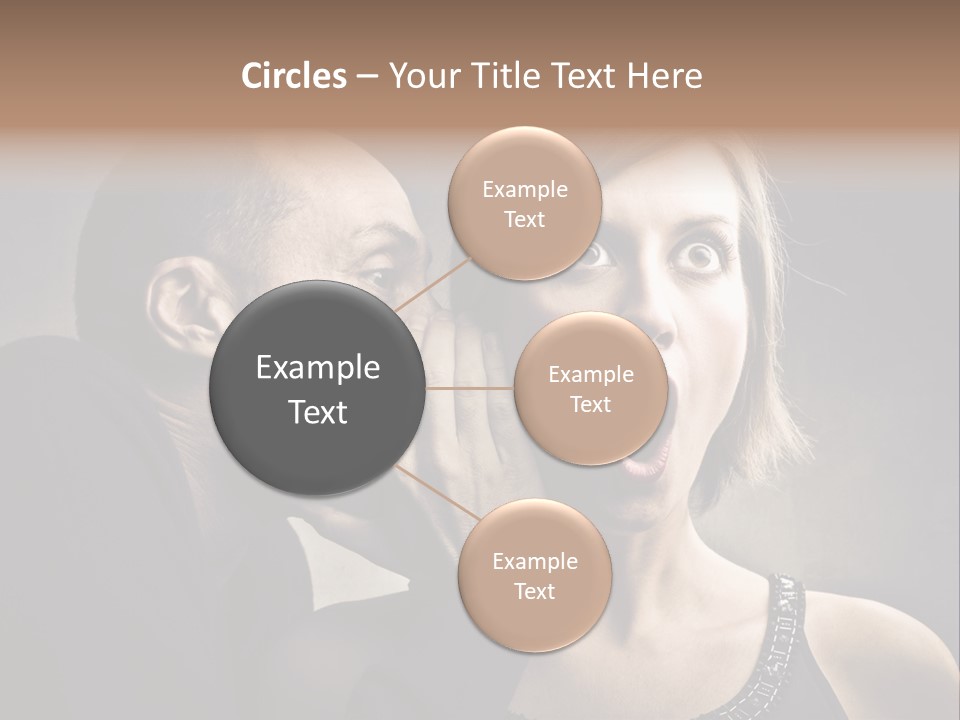 Face Listen Expression PowerPoint Template