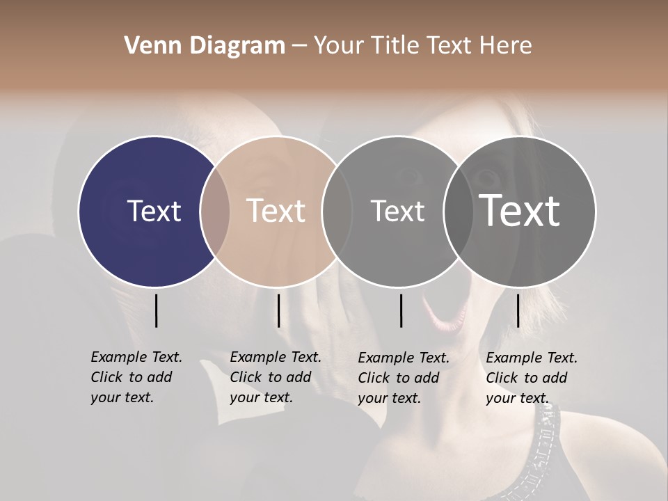 Face Listen Expression PowerPoint Template