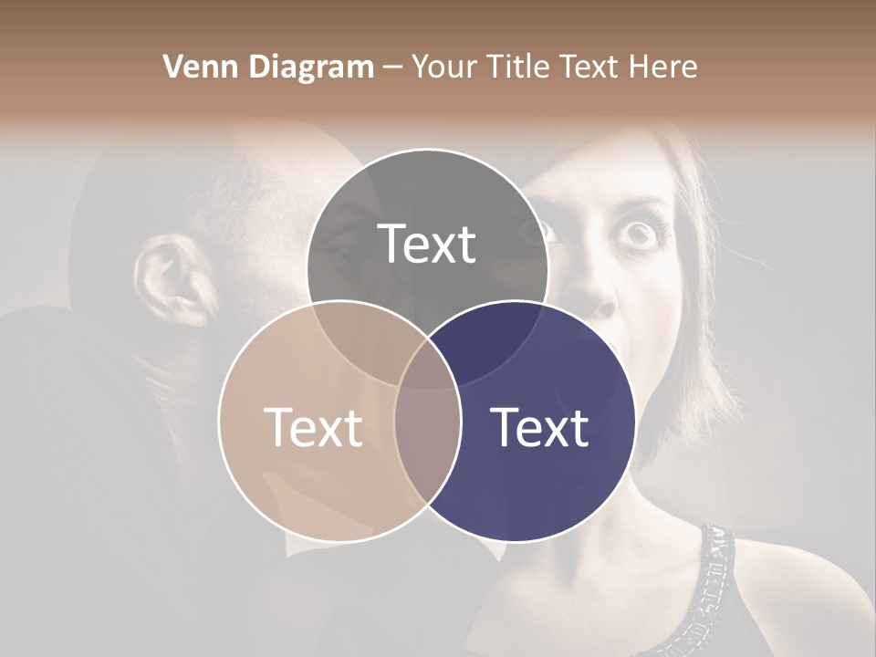 Face Listen Expression PowerPoint Template