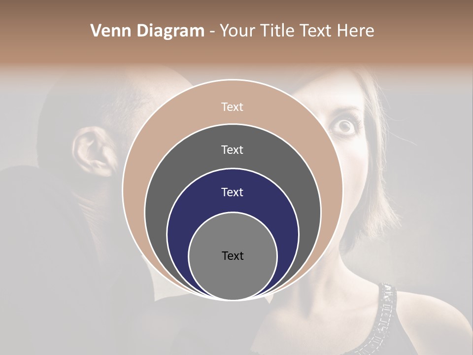 Face Listen Expression PowerPoint Template