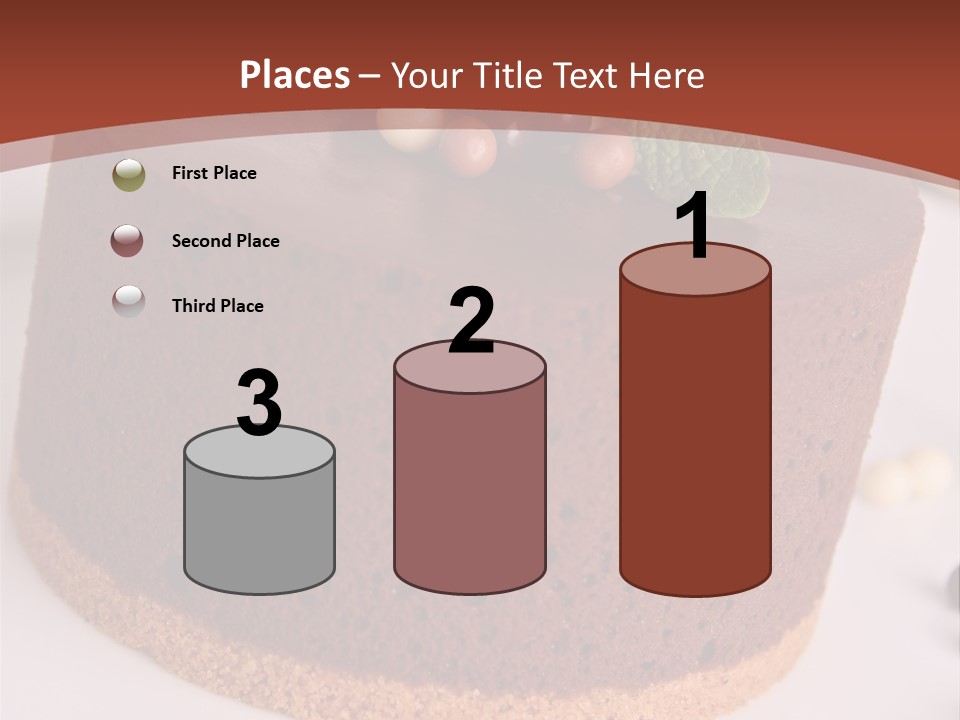 Celebration Creative Chocolate PowerPoint Template