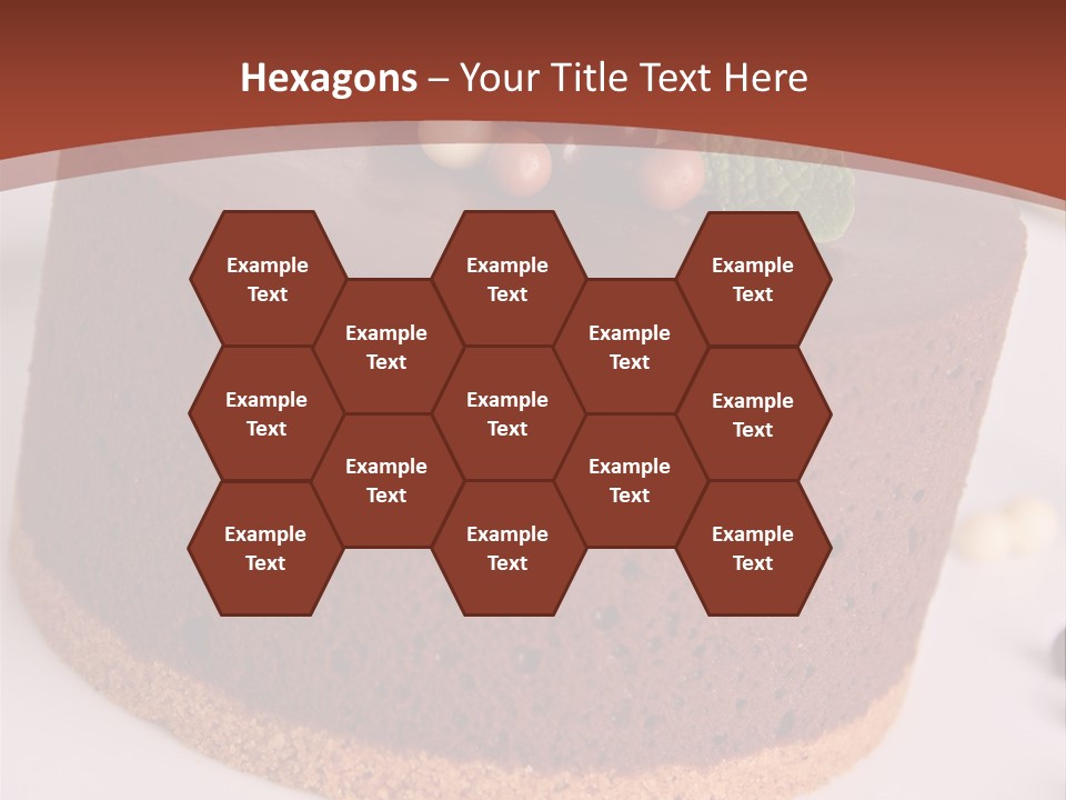 Celebration Creative Chocolate PowerPoint Template