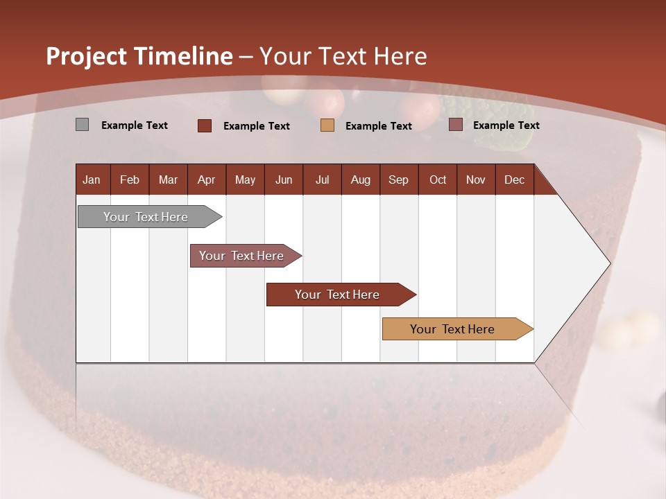 Celebration Creative Chocolate PowerPoint Template