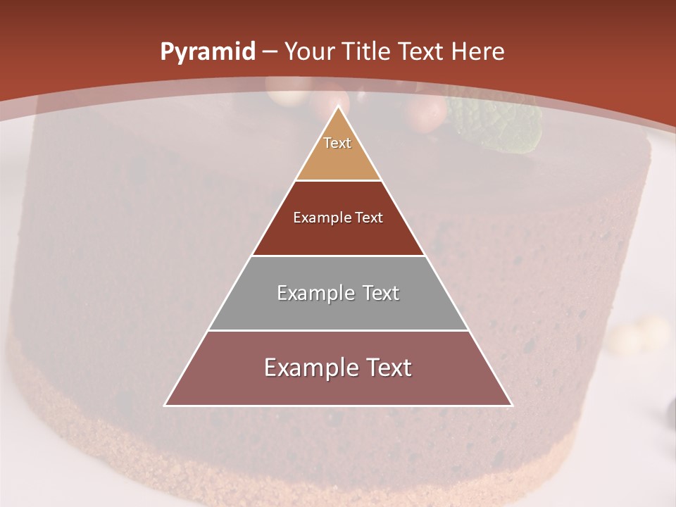 Celebration Creative Chocolate PowerPoint Template