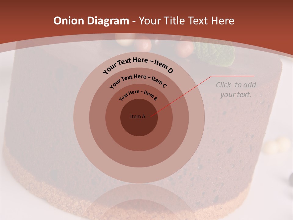 Celebration Creative Chocolate PowerPoint Template