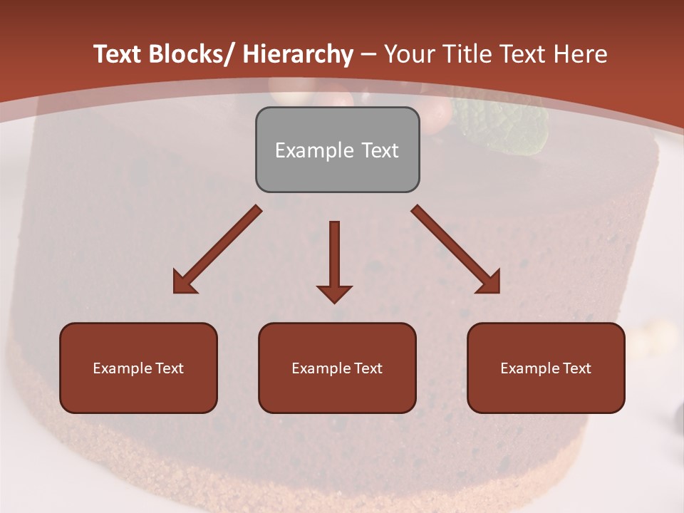 Celebration Creative Chocolate PowerPoint Template