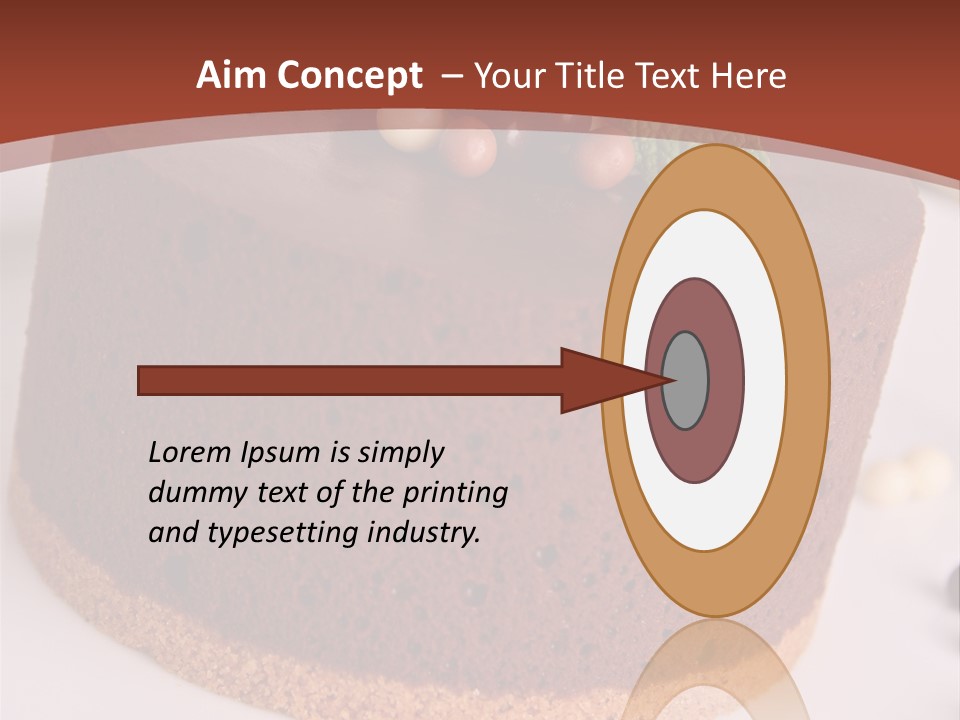 Celebration Creative Chocolate PowerPoint Template