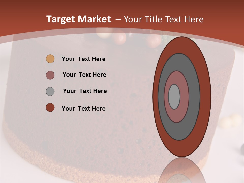 Celebration Creative Chocolate PowerPoint Template