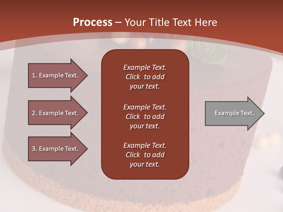 Celebration Creative Chocolate PowerPoint Template
