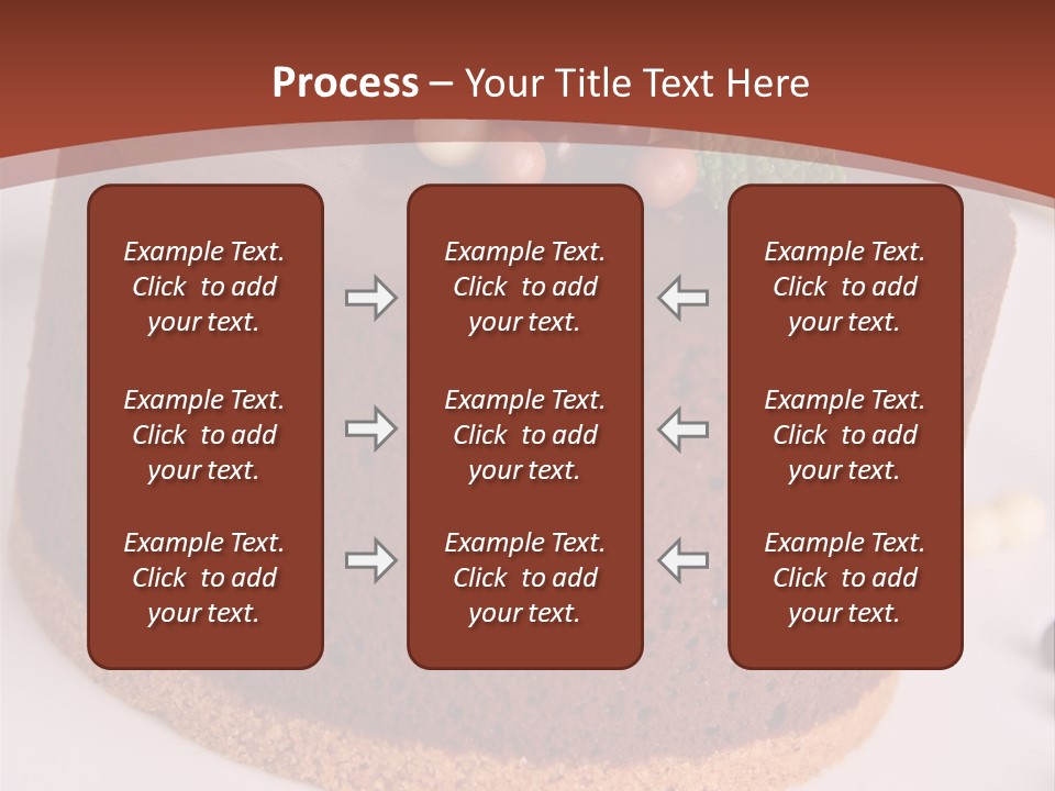 Celebration Creative Chocolate PowerPoint Template