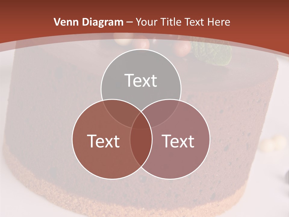 Celebration Creative Chocolate PowerPoint Template