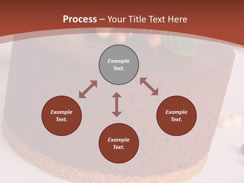 Celebration Creative Chocolate PowerPoint Template