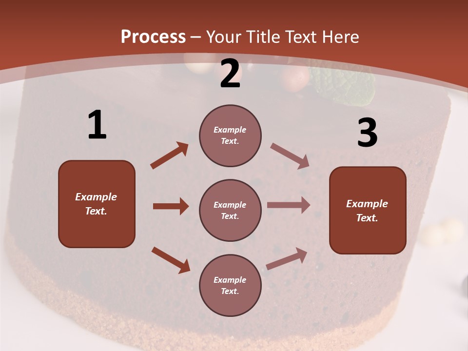 Celebration Creative Chocolate PowerPoint Template