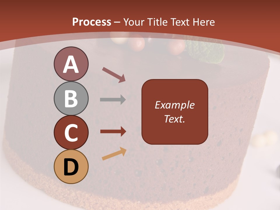 Celebration Creative Chocolate PowerPoint Template