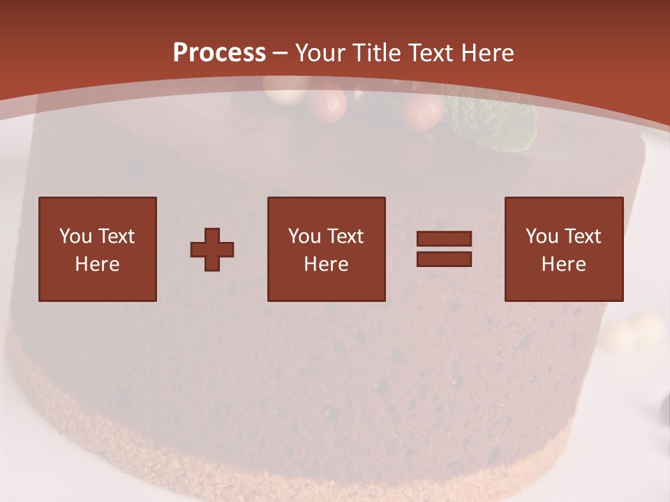 Celebration Creative Chocolate PowerPoint Template