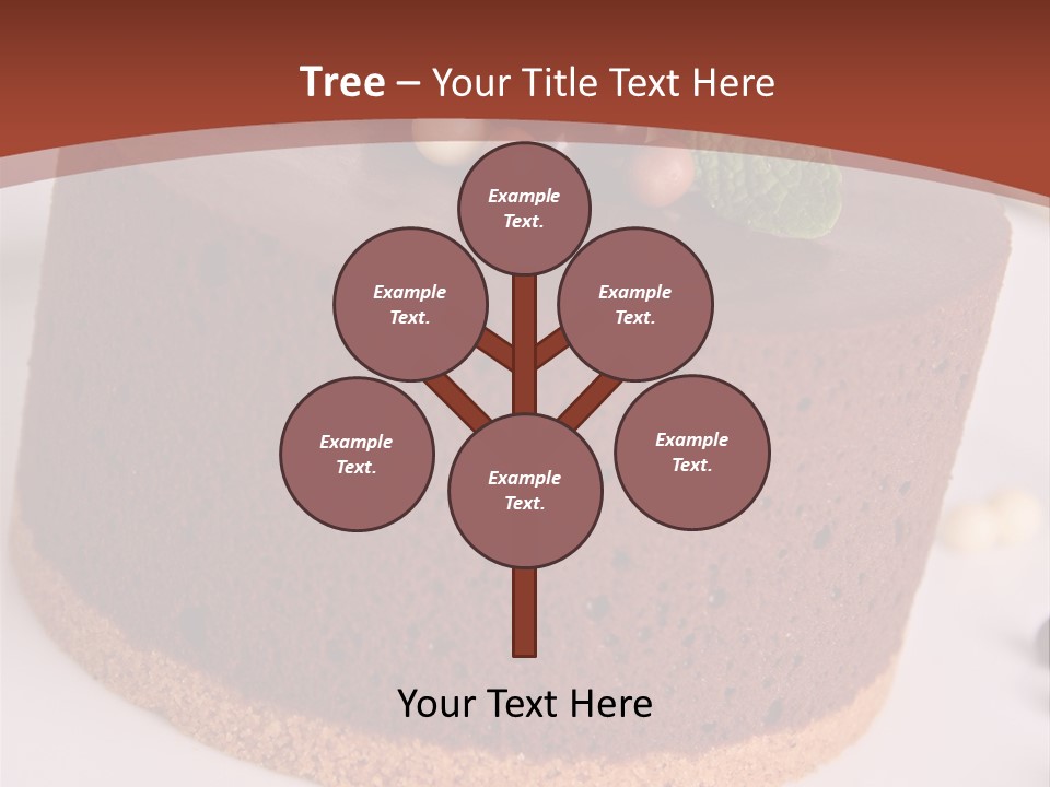 Celebration Creative Chocolate PowerPoint Template