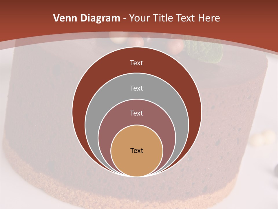 Celebration Creative Chocolate PowerPoint Template