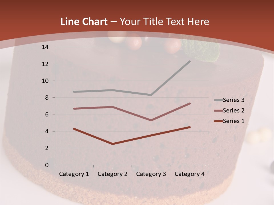 Celebration Creative Chocolate PowerPoint Template