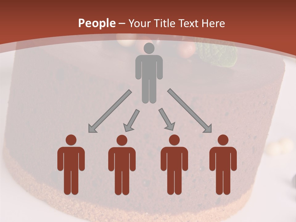 Celebration Creative Chocolate PowerPoint Template