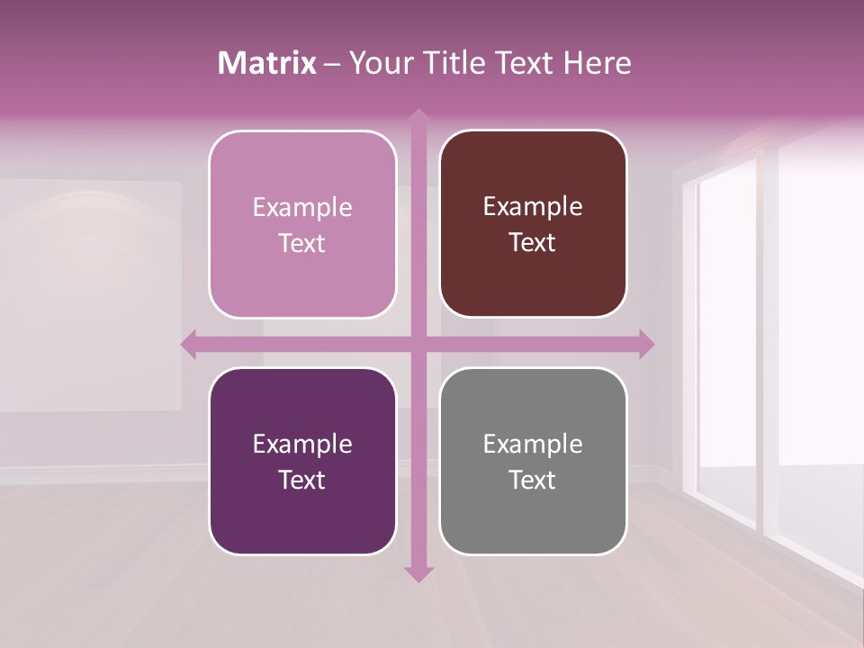 Corner Wall Clean PowerPoint Template