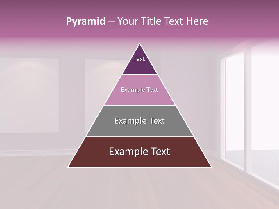 Corner Wall Clean PowerPoint Template