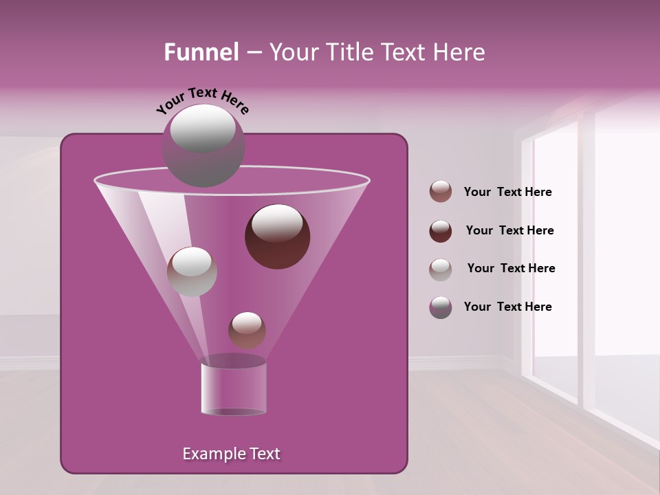 Corner Wall Clean PowerPoint Template
