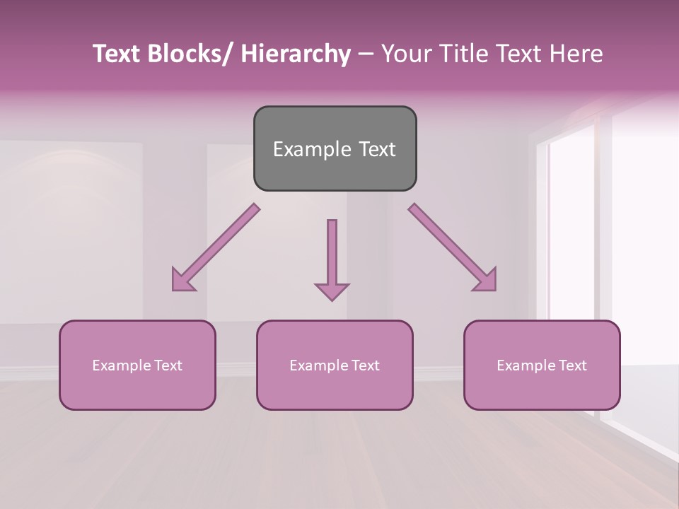 Corner Wall Clean PowerPoint Template