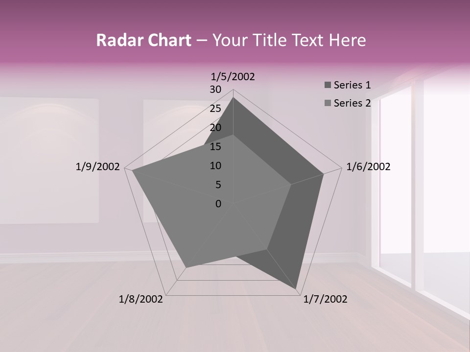 Corner Wall Clean PowerPoint Template