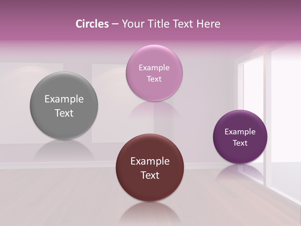 Corner Wall Clean PowerPoint Template