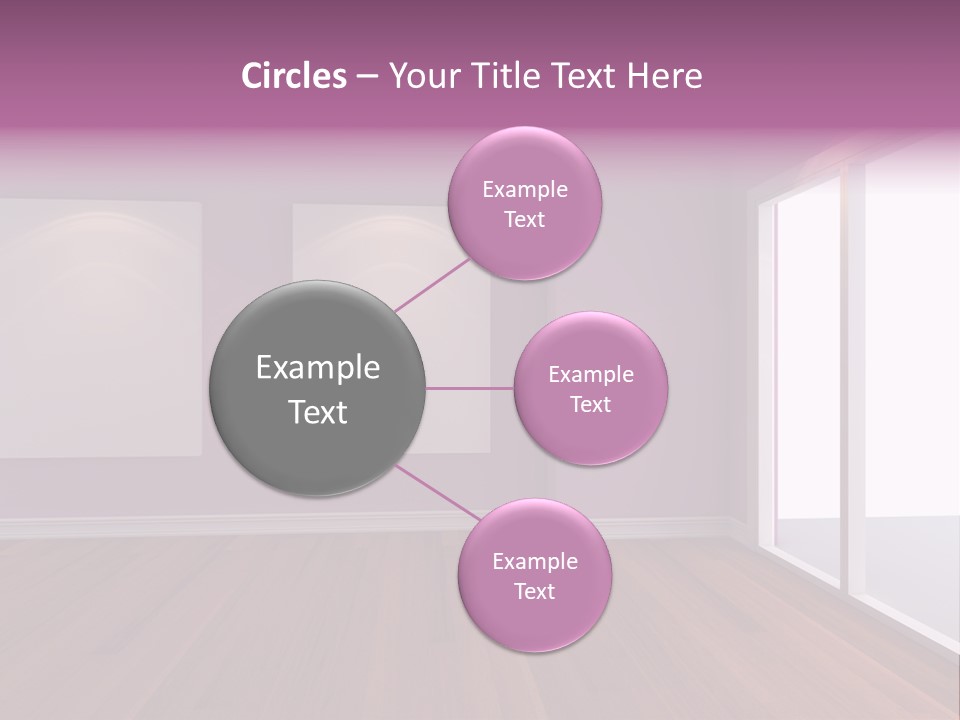 Corner Wall Clean PowerPoint Template