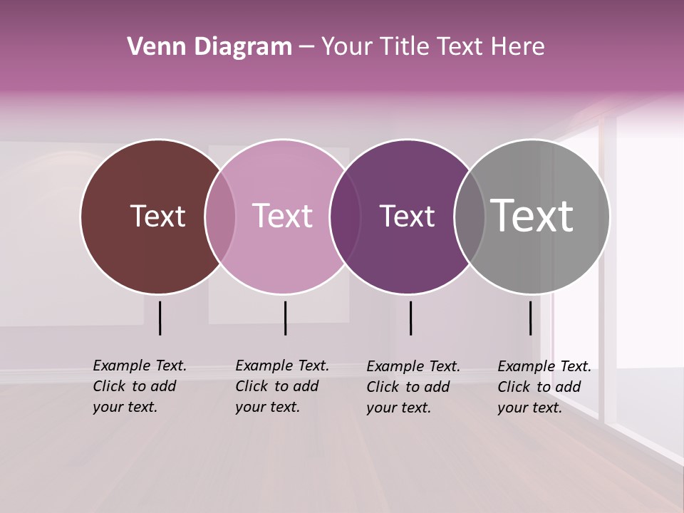 Corner Wall Clean PowerPoint Template