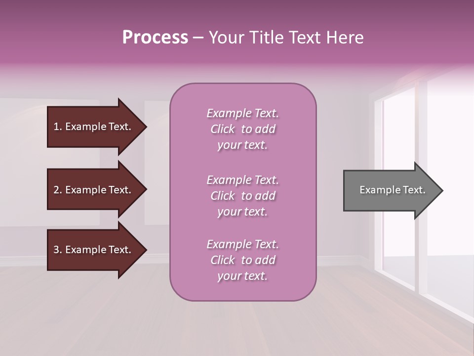 Corner Wall Clean PowerPoint Template